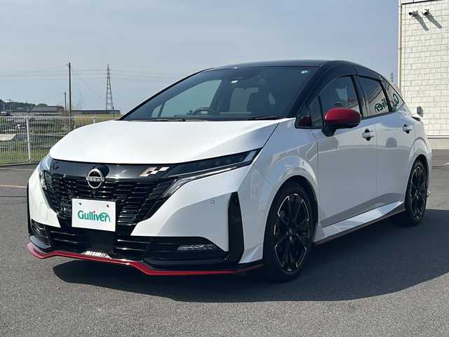 日産 オーラ ニスモ 香川県 2022(令4)年 3.6万km ピュアホワイトパール / スーパーブラック 2トーン プロパイロット/デジタルミラー/純正ナビ/フルセグTV/純正アルミ/LEDヘッドライト/シートヒーター/全方位カメラ/車線逸脱/ETC/前後コーナーセンサー/スペアキー/オートライト