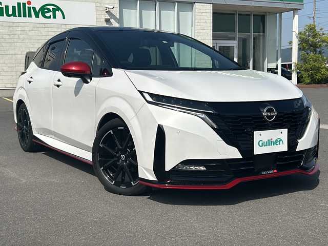 日産 オーラ ニスモ 香川県 2022(令4)年 3.6万km ピュアホワイトパール / スーパーブラック 2トーン プロパイロット/デジタルミラー/純正ナビ/フルセグTV/純正アルミ/LEDヘッドライト/シートヒーター/全方位カメラ/車線逸脱/ETC/前後コーナーセンサー/スペアキー/オートライト