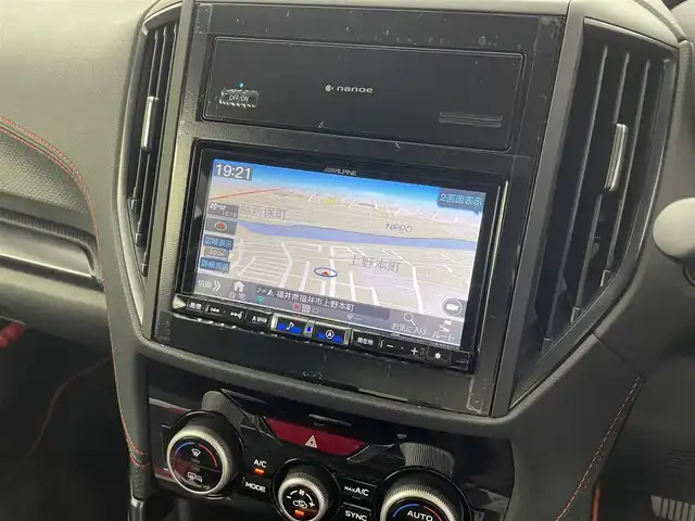 スバル フォレスター ハイブリッド X－ブレイク 福井県 2022(令4)年 1.2万km クリスタルブラックシリカ アルパインナビ/CD/DVD/Bluetooth/フルセグ/アイサイト/・プリクラッシュブレーキ/・全車速追従機能付クルーズコントロール/・ツーリングアシスト/・アクティブレーンキープ/パワーバックドア/パワーシート/シートヒーター/ETC/プッシュスタート