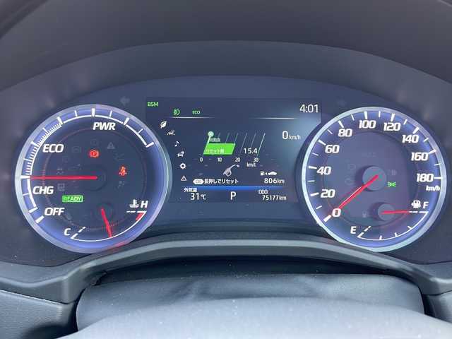 トヨタ クラウン ハイブリッド S 茨城県 2018(平30)年 7.6万km ホワイトパールクリスタルシャイン セーフティーセンス/純正ナビ/　　CD/DVD/BT/フルセグ/全方位カメラ/レーダークルーズコントロール/LEDオートライト/パワーシート/シートヒーター/純正17インチアルミホイール/パドルシフト/ステアリングスイッチ/ステアリングヒーター/アイドリングストップ/パーキングアシスト/スマートキー/ETC