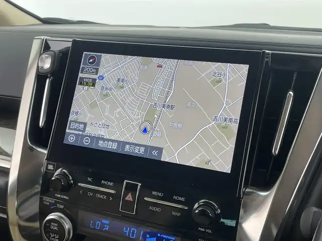 トヨタ アルファードハイブリット エグゼクティブ ラウンジ 埼玉県 2020(令2)年 5.4万km ホワイトパールクリスタルシャイン メーカーナビ　ＪＢＬ　ＢＳＭ　リアモニター　ベージュレザーシート　サンルーフ　パノラミックビューモニター　デジタルインナーミラー　ステアリングヒーター　三眼ＬＥＤ　ＡＣ１００Ｖ　ドラレコ　ＥＴＣ