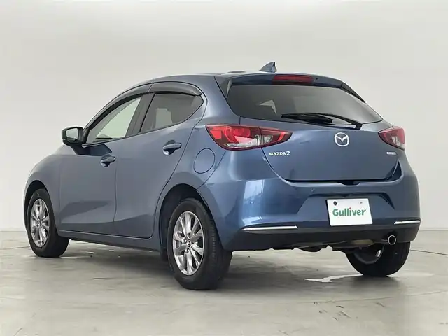 マツダ マツダ２ 15S プロアクティブ Sパッケージ 群馬県 2020(令2)年 2.8万km エターナルブルーマイカ セーフティクルーズパッケージ/・スマートブレーキサポート/・レーンキープアシストシステム/・アダプティブLEDヘッドライト/・マツダレーダークルーズコントロール(全車速追従機能付)/CD/DVDプレーヤー/地上デジタルＴＶチューナー（フルセグ）/シャークフィンアンテナ/＝＝＝＝＝＝＝＝/純正ナビ/AM/FM/CD/DVD/BT/フルセグ/ETC/360°ビューモニター/アドバンストスマートシティブレーキサポート/スマートシティブレーキサポート(後退時)/ドライバーアテンションアラート/ハイビームコントロールシステム/ブラインドスポットモニタリング/リアクロストラフィックアラート/交通標識認識システム/車線逸脱警報システム/LEDヘッドライト/スマートキー/プッシュスタート