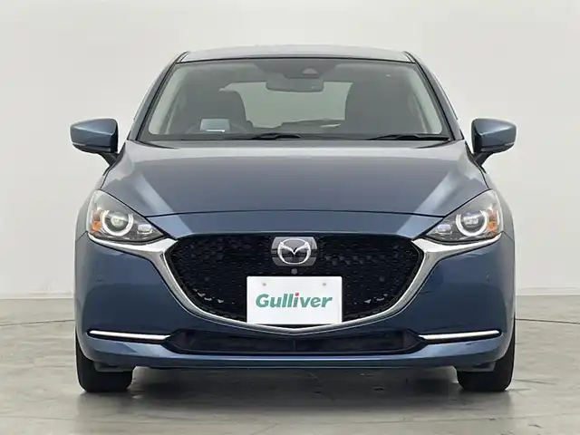 マツダ マツダ２ 15S プロアクティブ Sパッケージ 群馬県 2020(令2)年 2.8万km エターナルブルーマイカ セーフティクルーズパッケージ/・スマートブレーキサポート/・レーンキープアシストシステム/・アダプティブLEDヘッドライト/・マツダレーダークルーズコントロール(全車速追従機能付)/CD/DVDプレーヤー/地上デジタルＴＶチューナー（フルセグ）/シャークフィンアンテナ/＝＝＝＝＝＝＝＝/純正ナビ/AM/FM/CD/DVD/BT/フルセグ/ETC/360°ビューモニター/アドバンストスマートシティブレーキサポート/スマートシティブレーキサポート(後退時)/ドライバーアテンションアラート/ハイビームコントロールシステム/ブラインドスポットモニタリング/リアクロストラフィックアラート/交通標識認識システム/車線逸脱警報システム/LEDヘッドライト/スマートキー/プッシュスタート