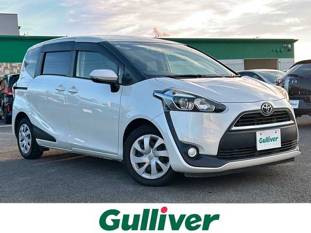 トヨタ シエンタ G 徳島県 2015(平27)年 9.1万km ホワイトパールクリスタルシャイン 7型純正ナビ　NSZT-W64/(ラジオ/DISC/USB/SD)/バックカメラ/両側電動スライドドア/純正フロアマット/スマートキー/D/N席シートヒーター/横滑り防止装置/プッシュスタート/アイドリングストップ/ハロゲンヘッドライト/取扱説明書/新車時保証書