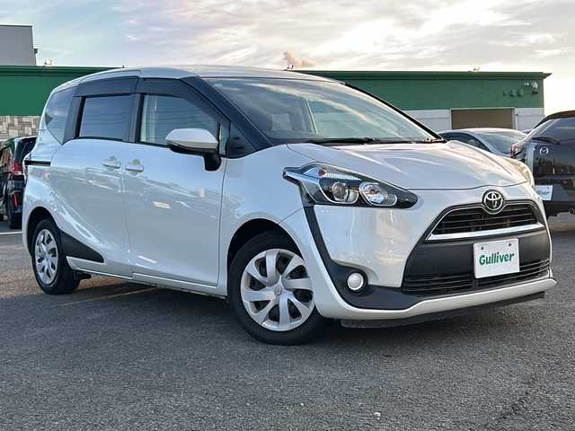 トヨタ シエンタ G 徳島県 2015(平27)年 9.1万km ホワイトパールクリスタルシャイン 7型純正ナビ　NSZT-W64/(ラジオ/DISC/USB/SD)/バックカメラ/両側電動スライドドア/純正フロアマット/スマートキー/D/N席シートヒーター/横滑り防止装置/プッシュスタート/アイドリングストップ/ハロゲンヘッドライト/取扱説明書/新車時保証書