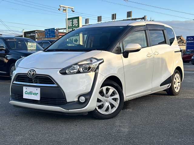 トヨタ シエンタ G 徳島県 2015(平27)年 9.1万km ホワイトパールクリスタルシャイン 7型純正ナビ　NSZT-W64/(ラジオ/DISC/USB/SD)/バックカメラ/両側電動スライドドア/純正フロアマット/スマートキー/D/N席シートヒーター/横滑り防止装置/プッシュスタート/アイドリングストップ/ハロゲンヘッドライト/取扱説明書/新車時保証書
