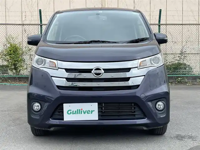 日産 デイズ ハイウェイスターX 東京都 2013(平25)年 2.3万km プレミアムパープルP アラウンドビューモニター　/純正ナビ/・Ｂｌｕｅｔｏｏｔｈ　/・フルセグ　/・ＣＤ／ＤＶＤ再生　/純正フロアマット　/スマートキープッシュスタート　/純正アルミ　/ベンチシート　/アイドリングストップ