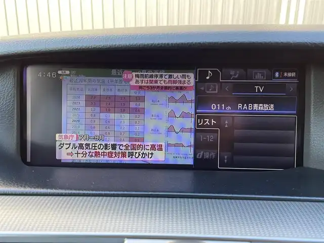 レクサス ＬＳ 600h Fスポーツ 青森県 2013(平25)年 7.4万km ホワイトノーヴァガラスフレーク /4WD/サンルーフ/マークレビンソン・/　プレミアムサウンドシステム/TRDエアロ/TRDマフラー/純正HDDナビ/　(フルセグTV/Bt/DVD)/バックカメラ/プリクラッシュセーフティー/BSM/コーナーセンサー/LEDオートライト/オートマチックハイビーム/オートワイパー/クルーズコントロール/革巻き電動チルトステア/ステアヒーター/パドルシフト/前席シートヒーター・エアシート・/　メモリー付きパワーシート /全ドア/ソフトクローザー/パワーバックドア/オーディオ/ステアスイッチ/純正20インチ鍛造アルミホイール/純正フロアマット/社外レーダー探知機/DSRC/ETC/W/サイド/カーテン/ニーエアバッグ/リア5面スモークフィルム/ABS/スマートキー/カードキー/保証書/取説