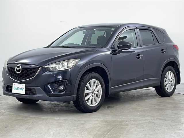 マツダ ＣＸ－５ XD 道央・札幌 2012(平24)年 6.5万km ブラック 社外SDナビ/AM/FM/CD/DVD/ワンセグTV/バックカメラ/ETC/横滑り防止装置/アイドリングストップ/オートライト/HIDヘッドライト/フォグランプ/スマートキー/プッシュスタート/電動格納ミラー/純正17インチAW/純正フロアマット/純正ドアバイザー/保証書/取扱説明書