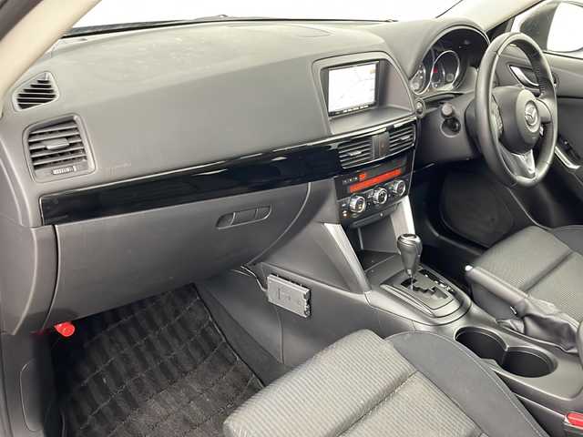 マツダ ＣＸ－５ XD 道央・札幌 2012(平24)年 6.5万km ブラック 社外SDナビ/AM/FM/CD/DVD/ワンセグTV/バックカメラ/ETC/横滑り防止装置/アイドリングストップ/オートライト/HIDヘッドライト/フォグランプ/スマートキー/プッシュスタート/電動格納ミラー/純正17インチAW/純正フロアマット/純正ドアバイザー/保証書/取扱説明書
