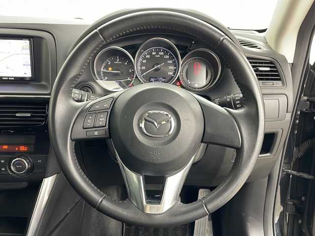 マツダ ＣＸ－５ XD 道央・札幌 2012(平24)年 6.5万km ブラック 社外SDナビ/AM/FM/CD/DVD/ワンセグTV/バックカメラ/ETC/横滑り防止装置/アイドリングストップ/オートライト/HIDヘッドライト/フォグランプ/スマートキー/プッシュスタート/電動格納ミラー/純正17インチAW/純正フロアマット/純正ドアバイザー/保証書/取扱説明書