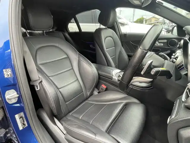 メルセデス・ベンツ Ｃ２２０ｄ アバンギャルド　AMGライン 栃木県 2019(令1)年 4.2万km ブリリアントブルーM レーダーセーフティパッケージ/キーレスゴー/ナビ/フルセグTV/バックカメラ/ETC/アンビエントライト /パークトロニック /LEDヘッドライト/オートライト/ACC/レーンキープアシスト/ブラインドスポット /エアサス/ドアバイザー