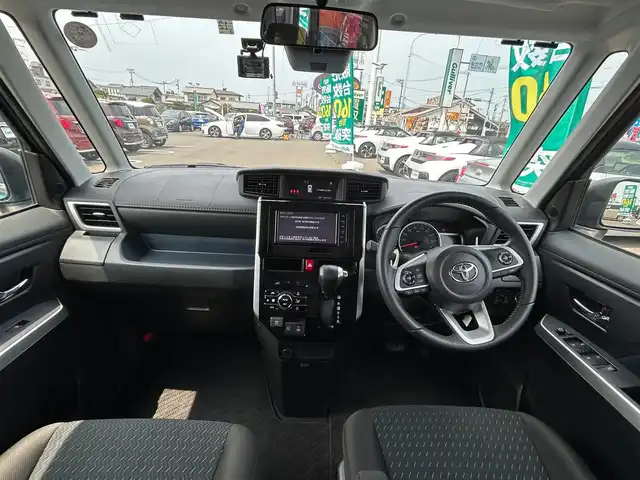 トヨタ ルーミー カスタムG 宮城県 2021(令3)年 4.9万km ターコイズブルーマイカメタリック パラノミックビュー対応ナビレディパッケージ/・パノラミックビューモニター/・ステアリングスイッチ/＝＝＝/スマートアシスト/・衝突回避支援ブレーキ機能/・車線逸脱警報機能/・ブレーキ制御付誤発進抑制機能/・アダプティブドライビングビーム/・アダプティブクルーズコントロール/・衝突警報機能/・ふらつき警報/・サイドビューランプ/・コーナーセンサー/・路側逸脱警報/・標識認識機能/コーナーセンサー/純正ナビ/・CD/DVD/・Bluetooth/・フルセグTV/ビルトインETC/ドライブレコーダー/ウェルカムパワースライドドア（運転席側/助手席側）/革巻きステアリング/LEDヘッドランプ/フォグランプ/オートライト/電動パーキングブレーキ/ブレーキホールド/スマートキー＆プッシュスタート/電動格納ミラー/純正14インチAW/純正フロアマット/Wエアバッグ