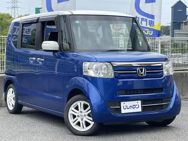 ホンダ Ｎ ＢＯＸ 2トーン G ターボ Lパッケージ 兵庫県 2015(平27)年 9.3万km ブリリアントスポーティブルーメタリック2トーン (株)IDOMが運営する【じしゃロン神戸名谷店】の自社ローン専用車両になりますこちらは現金またはオートローンご利用時の価格です。自社ローンご希望の方は別途その旨お申付け下さい/ストラーダナビ/社外フルセグナビ/片側パワースライドドア/HIDヘッドランプ/バックモニター/ETC車載器搭載/純正14インチアルミホイール/ターボ/アイドリングストップ/クルーズコントロール/オートエアコン/プラズマクラスター/シートリフター/プッシュエンジンスタート/スマートキーシステム/SRSエアバック(運転席・助手席)