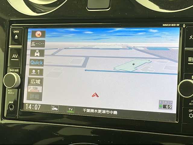 日産 ノート e－パワー X 千葉県 2018(平30)年 6.5万km ブリリアントホワイトパール アラウンドビューモニター/エマージェンシーブレーキ/インテリジェントLDW/純正ナビ/地図SD無/フルセグTV/ステアリングスイッチ/ETC/コーナーセンサー/ドライブレコーダー（F）/プッシュスタート/LEDヘッドライト/ウィンカーミラー/純正フロアマット/純正15インチAW/純正ドアバイザー