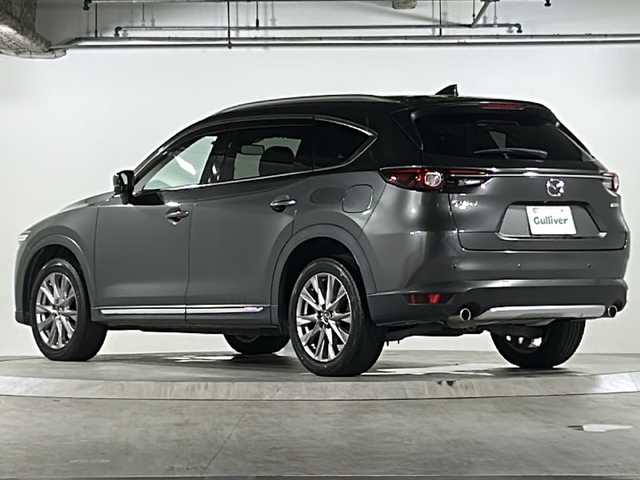 マツダ ＣＸ－８ XD プロアクティブ 広島県 2019(令1)年 4.6万km マシーングレープレミアムM 純正マツダコネクトナビ/（Bluetooth/CD/DVD/AUX/フルセグTV)/360度ビューカメラ/ETC/前方ドライブレコーダー/アダプティブクルーズコントロール/ブラインドスポットモニター/パワーバックドア/メモリーシート（運転席）/シートヒーター（運転席/助手席）/ステアリングヒーター/純正19インチアルミホイール/純正フロアマット/ドアバイザー/LEDヘッドライト/フォグランプ/オートライト/スペアキー1本/エンジンスターター1本/スマートキー/レーンキープアシスト/横滑り防止装置/衝突被害軽減ブレーキ