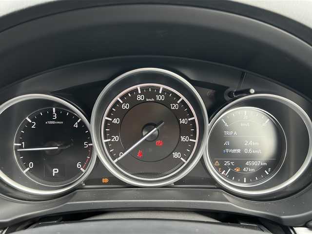 マツダ ＣＸ－８ XD プロアクティブ 広島県 2019(令1)年 4.6万km マシーングレープレミアムM 純正マツダコネクトナビ/（Bluetooth/CD/DVD/AUX/フルセグTV)/360度ビューカメラ/ETC/前方ドライブレコーダー/アダプティブクルーズコントロール/ブラインドスポットモニター/パワーバックドア/メモリーシート（運転席）/シートヒーター（運転席/助手席）/ステアリングヒーター/純正19インチアルミホイール/純正フロアマット/ドアバイザー/LEDヘッドライト/フォグランプ/オートライト/スペアキー1本/エンジンスターター1本/スマートキー/レーンキープアシスト/横滑り防止装置/衝突被害軽減ブレーキ
