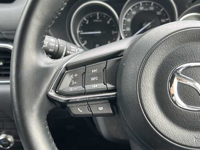 マツダ ＣＸ－８ XD プロアクティブ 広島県 2019(令1)年 4.6万km マシーングレープレミアムM 純正マツダコネクトナビ/（Bluetooth/CD/DVD/AUX/フルセグTV)/360度ビューカメラ/ETC/前方ドライブレコーダー/アダプティブクルーズコントロール/ブラインドスポットモニター/パワーバックドア/メモリーシート（運転席）/シートヒーター（運転席/助手席）/ステアリングヒーター/純正19インチアルミホイール/純正フロアマット/ドアバイザー/LEDヘッドライト/フォグランプ/オートライト/スペアキー1本/エンジンスターター1本/スマートキー/レーンキープアシスト/横滑り防止装置/衝突被害軽減ブレーキ