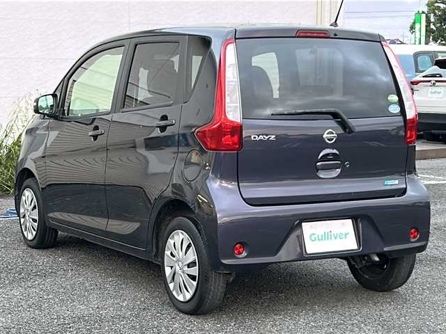 日産 デイズ X Vセレ +SeftyⅡ 千葉県 2014(平26)年 5.3万km プレミアムパープルP ナビ　アラウンドビューモニター　フルセグＴＶ　パワーステアリング　アイドリングストップ　横滑り防止機能　衝突防止ブレーキ　スマートキー　プッシュスタート　ハロゲンライト/外部検査済み/社外メモリナビ＆フルセグＴＶ＆ＣＤ/全周囲カメラ/ＥＴＣ/衝突軽減ブレーキ/ウィンカーミラー/電動格納ミラー/スマートキー/プッシュスタート/Ｗエアバッグ/横滑り防止機能/ＡＢＳ/フロアマット/新車保証書/取扱説明書/スマートスペアキー有