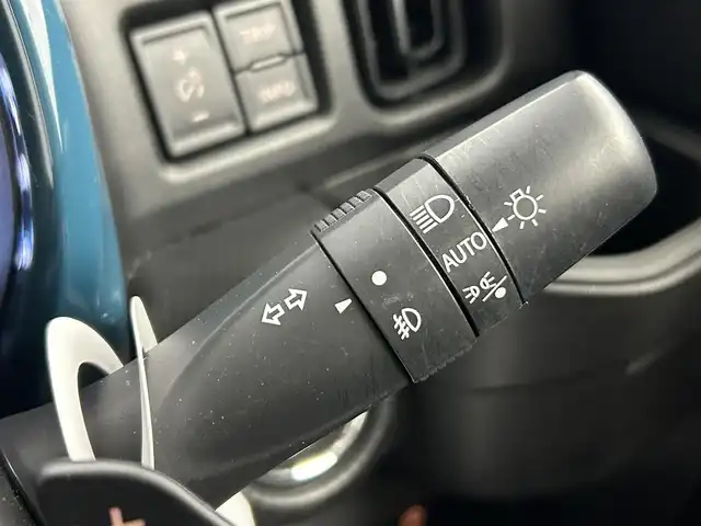スズキ ハスラー HYBRID X ターボ 道央・札幌 2024(令6)年 0.8万km デニムブルー ガンメタリック 2トーン ・４WD/・純正メモリナビ/・CD/DVD/BT/AppleCarPlay/AndroidAuto/・フルセグテレビ/・USBポート/・アラウンドビューモニター/・衝突軽減ブレーキ/・横滑り防止装置/・レーダークルーズコントロール/・レーンキープアシスト/・アイドリングストップ/・前後コーナーセンサー/・オートマチックハイビーム/・LEDヘッドライト/・LEDフォグランプ/・前席シートヒーター/・パドルシフト/・ミラーヒーター/・グリップコントロール/・スノーモード/・シートバックテーブル/・ドアバイザー/・プッシュスタート/・スマートキー
