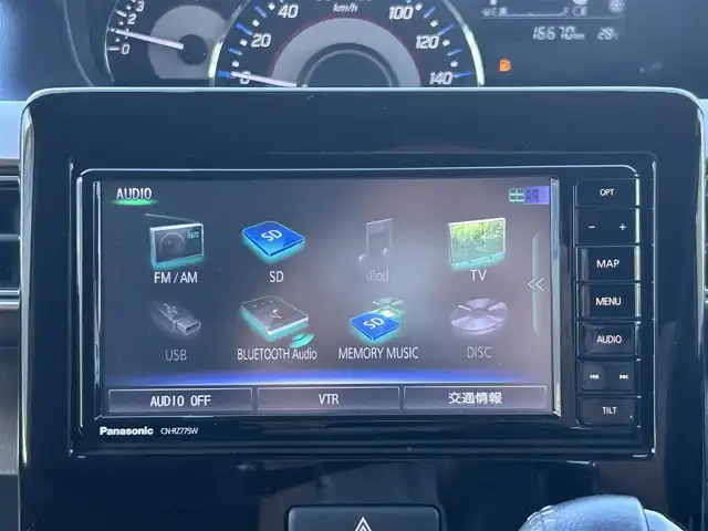 スズキ ワゴンＲ カスタムＺ HYBRID ZX 福島県 2023(令5)年 1.7万km スチールシルバーM 純正ナビゲーション/型番：CN-RZ775W/【CD/DVD/USB/SD/BT/TV】/ドライブレコーダー/ビルトインETC/運転席シートヒーター/デュアルカメラブレーキサポート/アダプティブクルーズコントロール/レーンキープアシスト/アイドリングストップ/LEDオートライト/LEDフォグランプ/純正フロアマット/純正ドアバイザー
