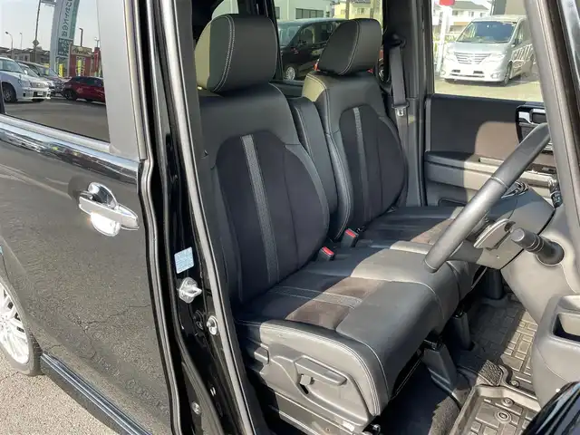 ホンダ Ｎ ＢＯＸ カスタム L ターボ 群馬県 2021(令3)年 4.2万km クリスタルブラックパール 純正ナビ(フルセグTＶ・Bluetooth・CD・DVD)/ホンダセンシング　/追従走行クルーズコントロール/両側パワースライドドア/スマートキー/Bカメラ/LEDオートライト　/シートヒーターD/N/ハーフレザーシート/衝突軽減ブレーキ/後方コーナーセンサー/レーンキープアシスト/純正フロアマット/純正AW