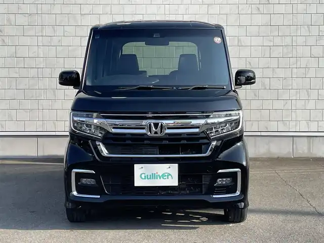 ホンダ Ｎ ＢＯＸ カスタム L ターボ 群馬県 2021(令3)年 4.2万km クリスタルブラックパール 純正ナビ(フルセグTＶ・Bluetooth・CD・DVD)/ホンダセンシング　/追従走行クルーズコントロール/両側パワースライドドア/スマートキー/Bカメラ/LEDオートライト　/シートヒーターD/N/ハーフレザーシート/衝突軽減ブレーキ/後方コーナーセンサー/レーンキープアシスト/純正フロアマット/純正AW