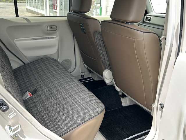 スズキ ラパン ＬＣ L 福島県 2022(令4)年 0.3万km フォーンベージュM デュアルレーダーブレーキサポート　前席シートヒーター　車線逸脱装置　純正フロアマット　コーナーセンサー　オートライト　オートハイビーム　オートエアコン　電格ミラー　ステアリングリモコン　ＵＳＢ
