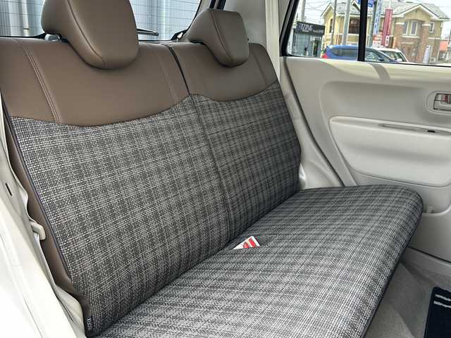スズキ ラパン ＬＣ L 福島県 2022(令4)年 0.3万km フォーンベージュM デュアルレーダーブレーキサポート　前席シートヒーター　車線逸脱装置　純正フロアマット　コーナーセンサー　オートライト　オートハイビーム　オートエアコン　電格ミラー　ステアリングリモコン　ＵＳＢ
