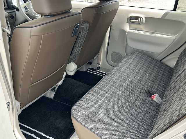 スズキ ラパン ＬＣ L 福島県 2022(令4)年 0.3万km フォーンベージュM デュアルレーダーブレーキサポート　前席シートヒーター　車線逸脱装置　純正フロアマット　コーナーセンサー　オートライト　オートハイビーム　オートエアコン　電格ミラー　ステアリングリモコン　ＵＳＢ