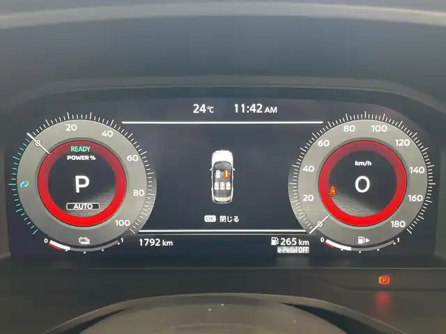 日産 エクストレイル X e－4ORCE 埼玉県 2024(令6)年 0.2万km ダイヤモンドブラック エマージェンシーブレーキ /プロパイロット /純正メモリナビ/　　BT/フルセグ/Apple CarPlay /アラウンドビューモニター /LEDオートライト /シートヒーター /パワーシート /純正18インチアルミホイール /ステアリングヒーター/ステアリングスイッチ /純正ETC2.0