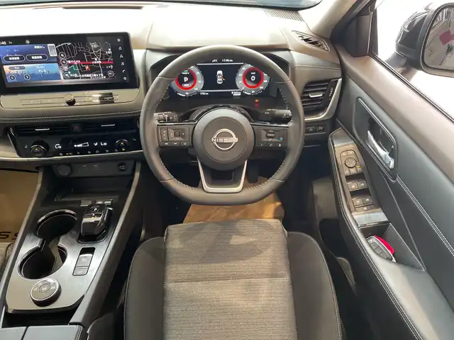 日産 エクストレイル X e－4ORCE 埼玉県 2024(令6)年 0.2万km ダイヤモンドブラック エマージェンシーブレーキ /プロパイロット /純正メモリナビ/　　BT/フルセグ/Apple CarPlay /アラウンドビューモニター /LEDオートライト /シートヒーター /パワーシート /純正18インチアルミホイール /ステアリングヒーター/ステアリングスイッチ /純正ETC2.0