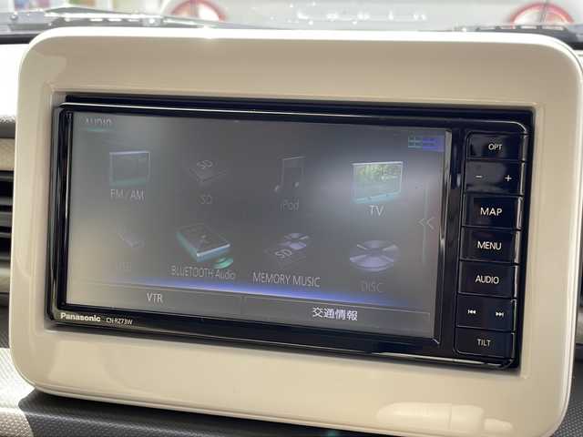 スズキ ラパン L 福島県 2018(平30)年 5.2万km フレンチミントPM 純正ナビ　/全周囲カメラ　/BT TV　/前席シートヒーター　/レーダーブレーキサポート　/USB入力端子　/Pスタート　/ステアリングリモコン　/電動格納ミラー/スペアキー　/純正フロアマット