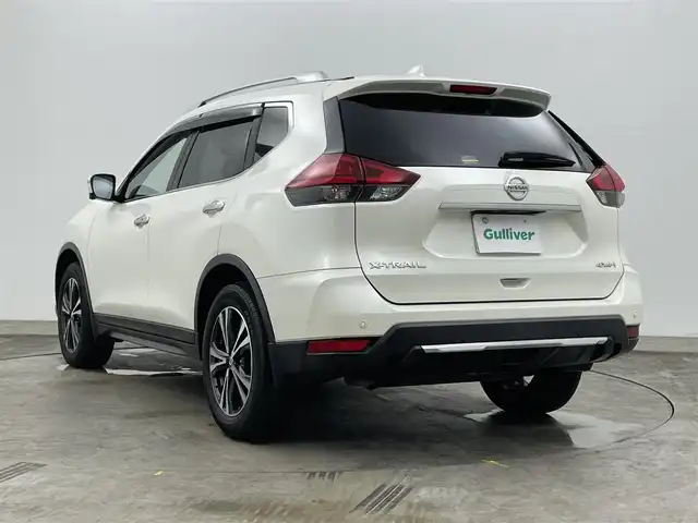 日産 エクストレイル 20Xi 岡山県 2020(令2)年 7.2万km ブリリアントホワイトパール 純正9インチSDナビ（MM519D-L）/【CD/DVD/Carplay/Bluetooth/フルセグTV】/デジタルインナーミラー/プロパイロット/パワーバックドア/全方位カメラ/ルーフレール/D/N席シートヒーター/ETC/アイドリングストップ/横滑り防止装置/衝突軽減ブレーキ/電動サイドブレーキ/プッシュスタート/スマートキー/純正19インチアルミホイール/ドアバイザー/純正フロアマット/LEDヘッドライト