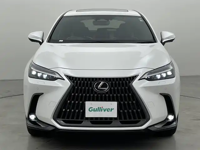 レクサス ＮＸ 350h バージョンL 福岡県 2023(令5)年 1.2万km ソニッククォーツ ワンオーナー　/サンルーフ　/純正ＤＡ　/全方位カメラ　/ＥＴＣ２．０　/前後ドラレコ　/セーフティシステム　/ＡＣＣ　/コーナーセンサー　/パドルシフト　/シートヒーター／ベンチレーション　/パワーバックドア　/ＨＵＤ