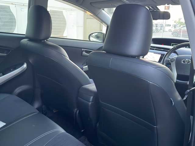 トヨタ プリウス G 山口県 2014(平26)年 6.8万km ホワイトパールクリスタルシャイン 純正SDナビ(NSZN-W64T)/・FM AM SD Bluetooth CD/DVD /フルセグTV/バックカメラ/レーダークルーズコントロール/ビルトインETC/純正フロアマット/運転席パワーシート/ハーフレザー/純正15インチアルミホイール/横滑り防止装置/盗難防止装置/オートライト/カーテンエアバッグ/取扱説明書/保証書