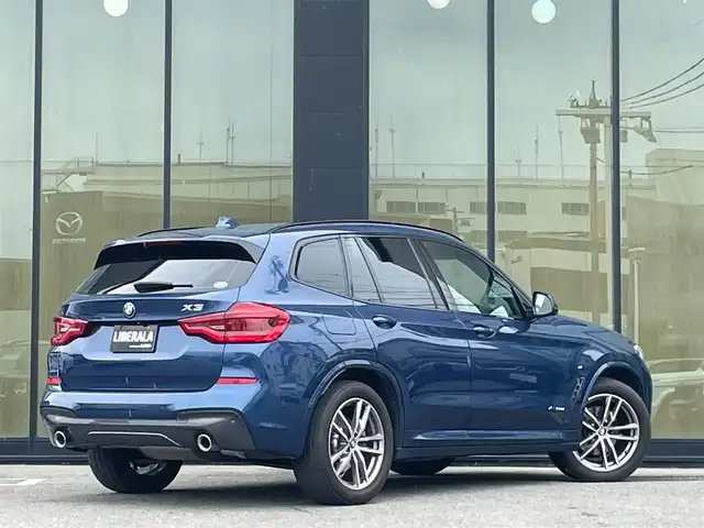 ＢＭＷ Ｘ３ xDrive20d Mスポーツ 石川県 2018(平30)年 6.1万km 青 ４WD/純正HDDナビ/【Bluetooth/フルセグTV/DVD】/レーンキープアシスト/クルーズコントロール/バック/フロント/サイド/全方位カメラ/ドライブレコーダー(ブラウン)/コーナーセンサー(前後)/茶革シート/パワーシート(前席)/シートヒーター(前席)/ワイヤレスチャージ/オートライト/LEDヘッドライト/オートマチックハイビーム/電動格納ミラー/電動リアゲート/ビルトインETC