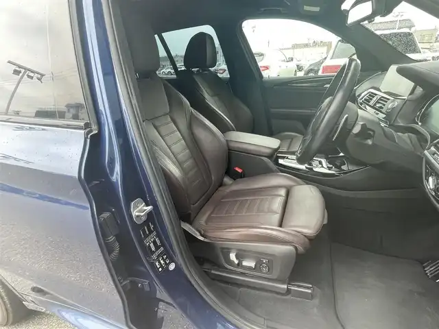 ＢＭＷ Ｘ３ xDrive20d Mスポーツ 石川県 2018(平30)年 6.1万km 青 ４WD/純正HDDナビ/【Bluetooth/フルセグTV/DVD】/レーンキープアシスト/クルーズコントロール/バック/フロント/サイド/全方位カメラ/ドライブレコーダー(ブラウン)/コーナーセンサー(前後)/茶革シート/パワーシート(前席)/シートヒーター(前席)/ワイヤレスチャージ/オートライト/LEDヘッドライト/オートマチックハイビーム/電動格納ミラー/電動リアゲート/ビルトインETC