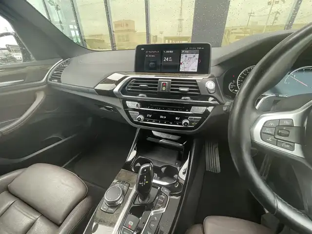 ＢＭＷ Ｘ３ xDrive20d Mスポーツ 石川県 2018(平30)年 6.1万km 青 ４WD/純正HDDナビ/【Bluetooth/フルセグTV/DVD】/レーンキープアシスト/クルーズコントロール/バック/フロント/サイド/全方位カメラ/ドライブレコーダー(ブラウン)/コーナーセンサー(前後)/茶革シート/パワーシート(前席)/シートヒーター(前席)/ワイヤレスチャージ/オートライト/LEDヘッドライト/オートマチックハイビーム/電動格納ミラー/電動リアゲート/ビルトインETC