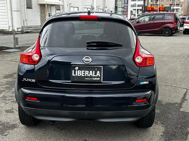 日産 ジューク 15RX 富山県 2011(平23)年 10.5万km 黒 【AA出品のためDNクレ無効】