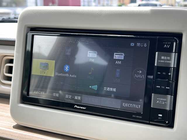 スズキ ラパン S 福島県 2019(令1)年 1.6万km フォーンベージュM 純正ナビ　全周囲カメラ　純正バイザー　純正ホイールカバー　前席シートヒーター　スズキセーフティサポート　オートライト　オートハイビーム　コーナーセンサー　Pスタート　電格ミラー　ステアリングリモコン