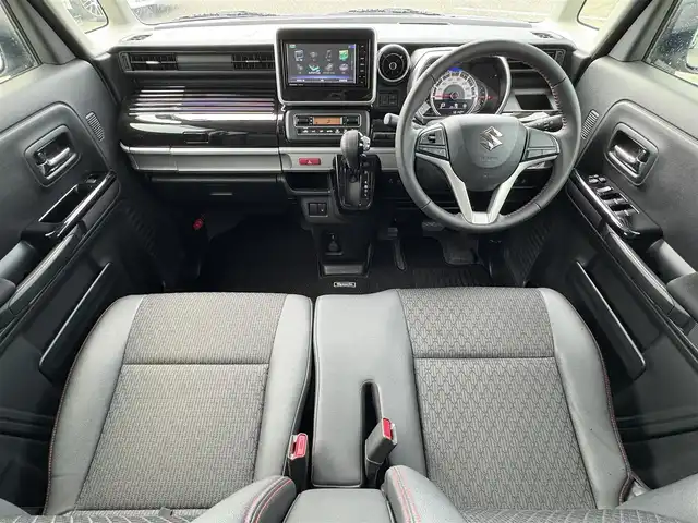 スズキ スペーシア カスタム HYBRID XS 大分県 2018(平30)年 5.7万km ピュアホワイトP ・SDナビ(CD/DVD/BT/SD/USB)/・全方位カメラ/・フルセグテレビ/・ヘッドアップディスプレイ/・両側パワースライドドア/・衝突被害軽減ブレーキ/・ドライブレコーダー/・オートハイビーム/・ステアリングリモコン/・運転席シートヒーター/・リアセンサー/・スマートキー/・プッシュスタート/・純正アルミホイール