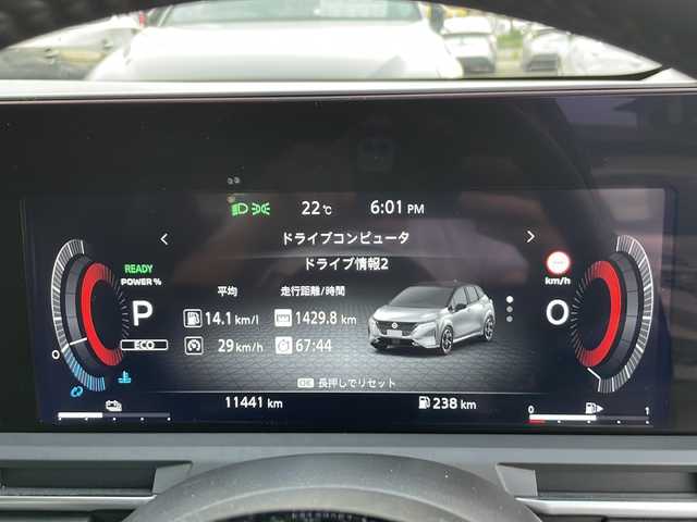 日産 オーラ G FOUR レザーエディション 福島県 2024(令6)年 1.2万km 黒 日産コネクト９インチナビ　ＢＯＳＥパーソナルサウンド　プロパイロット　全周囲Ｃ　キャンセラー付フルセグ　ＨＤＭＩ　ドラレコ　デジタルインナーミラー　ステアヒーター　黒革シートヒーター　スペアキー