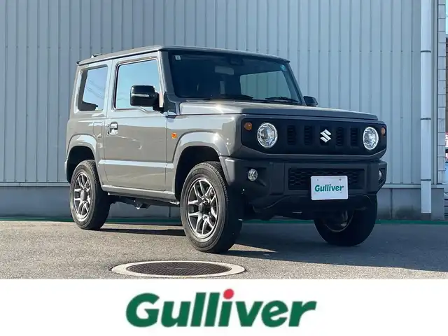 スズキ ジムニー XC 富山県 2021(令3)年 1.5万km ミディアムグレー ＡＴ／/４ＷＤ／/８インチナビ／/フルセグＴＶ／/ＤＶＤ再生／/Ｂｌｕｅｔｏｏｔｈ／/スマートキー／/前後ドライブレコーダー／/クルーズコントロール／/ステアリングスイッチ／/前席シートヒーター／/ビルトインＥＴＣ/LEDオートライト/フォグライト