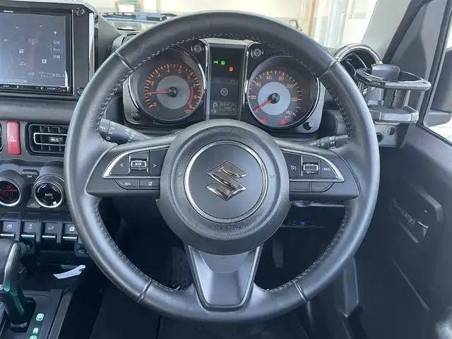 スズキ ジムニー XC 富山県 2021(令3)年 1.5万km ミディアムグレー ＡＴ／/４ＷＤ／/８インチナビ／/フルセグＴＶ／/ＤＶＤ再生／/Ｂｌｕｅｔｏｏｔｈ／/スマートキー／/前後ドライブレコーダー／/クルーズコントロール／/ステアリングスイッチ／/前席シートヒーター／/ビルトインＥＴＣ/LEDオートライト/フォグライト