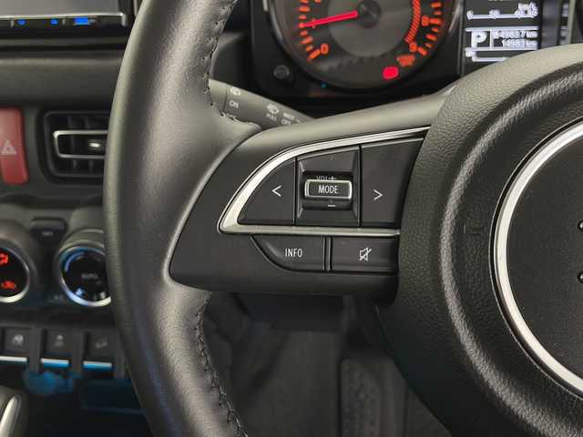 スズキ ジムニー XC 長野県 2021(令3)年 1.5万km ミディアムグレー 4WD/ワンオーナー/社外SDナビ（MDV-S708L）/スズキセーフティサポート/・デュアルセンサーブレーキサポート/・先行車発進お知らせ機能/・標識認識機能/・誤発進抑制機能/・後方誤発進抑制機能/W+サイドエアバッグ/社外前後ドライブレコーダー/プッシュスタート/スマートキー/クルーズコントロール/フルセグTV/D+N席シートヒーター/ビルトインETC/純正フロアマット/純正16インチアルミホイール/保証書/取扱説明書