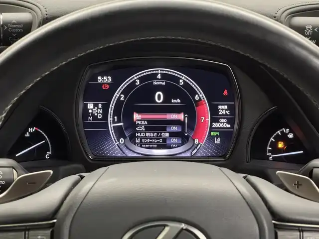 レクサス ＬＳ 500 Iパッケージ 三重県 2019(平31)年 2.8万km ソニッククォーツ プレミアムガソリン・ツインターボ/FR/MTモード付フロア10AT/12.3型ナビ/（AM/FM/CD/DVD/REC/SD/USB/Bluetooth/Miracast/AUX/TV）/パノラミックビューモニター/ドライブレコーダー 前後/ETC2.0/LEXUS Safety System＋A/・プリクラッシュセーフティ（歩行者注意喚起・アクティブ操舵回避支援）/・フロントクロストラフィックアラート/・Lexus CoDrive（レーダークルコン・レーントレーシングアシスト・レーンチェンジアシスト）/・ドライバー異常時停車支援システム/・上下2段式アダプティブハイビームシステム/・ロードサインアシスト/・先行車発進告知機能/・ITS Connect/・ブラインドスポットモニター/など/装備/・ムーンルーフ*/・本革シート/・シートヒーター＆ベンチレーション（D/N）/・メモリーパワーシート（D20way/N18way）/・パワートランクリッド/・デジタルインナーミラー/・左右独立温度調整オートエアコン/・電動リヤガラスサンシェード/・カラーHUD/・電子パーキングブレーキ＆ブレーキホールド/・20インチノイズリダクションAW（スパッタ）/・スマートキーx2＋カードキーx1/など/*…メーカーOP