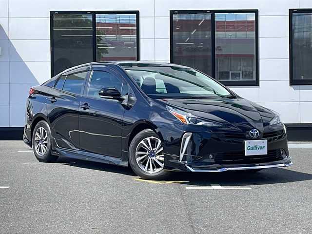 トヨタ プリウス SセーフティプラスⅡ 山口県 2022(令4)年 4.7万km アティチュードブラックマイカ モデリスタエアロ/純正8インチディスプレイオーディオ/・ナビ機能/・Bluetooth機能/・AM/FMラジオ/・USB入力/・Miracast/・Apple CarPlay/Android Auto/・交通情報/パノラミックビューモニター/ドライブレコーダー/ETC2.0 /スマートキー/プッシュスタート/モデリスタ15インチAW/フォグランプ/Toyota Safty Sense/・プリクラッシュセーフティ/・レーントレーシングアシスト/・レーダークルーズコントロール/・オートマチックハイビーム/・ロードサインアシスト/・先行車発進告知機能/パーキングサポートブレーキ/盗難防止装置