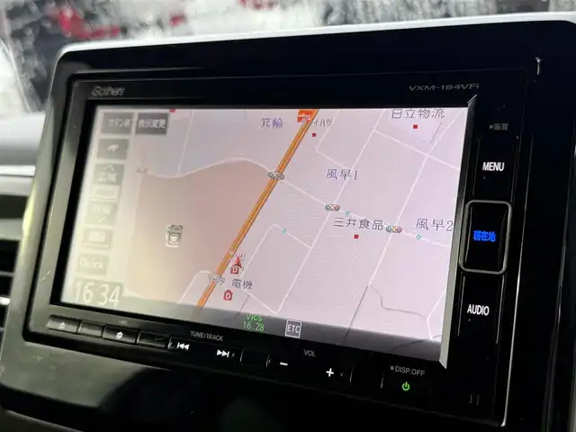 ホンダ Ｎ ＢＯＸ カスタム G L ホンダセンシング 千葉県 2018(平30)年 4.2万km ブリリアントスポーティブルーメタリック2トーン 純正メモリナビ（VXM-184-VFi)/ 　（BT/DVD/CD/AM/FM)/フルセグ/ホンダセンシング/レーダークルーズコントロール/片側パワースライド/ETC/バックカメラ/LEDライト/オートハイビーム/USB端子