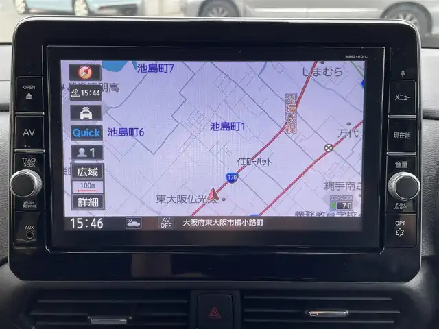 日産 ルークス ハイウェイスター X 大阪府 2020(令2)年 7.6万km アッシュブラウンM (株)IDOMが運営する【じしゃロン東大阪店】の自社ローン専用車両になりますこちらは現金またはオートローンご利用時の価格です。自社ローンご希望の方は別途その旨お申付け下さい/純正9インチSDナビ 【MM319D-L】/(フルセグTV/CD/DVD/BT/FM/AM/SD/USB)/快適パックA/　・プラズマクラスター付きリヤシーリングファン/　・パーソナルテーブル/　・カップホルダー(9個)/　・USBソケット(助手席シート裏)/　・ロールサンシェード/　・撥水加工シート/片側パワースライドドア/ハンズフリーオートスライド/アラウンドビューカメラ/衝突軽減システム/フロント・リアソナー/先行車発進お知らせ/速度・道路標識表示/アイドリングストップ/ドライブレコーダー/ETC/LEDヘッドライト/ハイビームアシスト/インテリジェントキー/取扱説明書 【ナビ・車両】